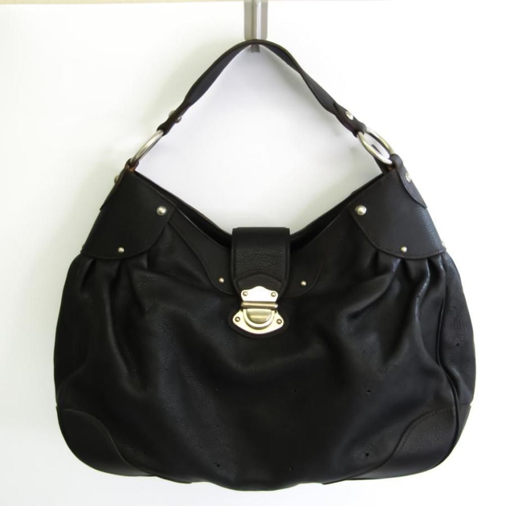 Louis Vuitton Mahina Solar GM Shoulder Bag Noir